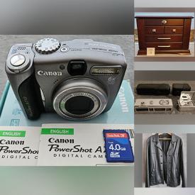 MaxSold Auction: This online auction features paint supplies, La-Z-Boy Recliners, beer steins, power & hand tools, rolling tool chest, painting supplies, metal signs, golf clubs, electric smoker, guitar accessories, and much, much, more!!